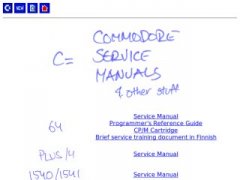 Commodore Service Manuals