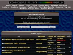 Plus/4 forum
